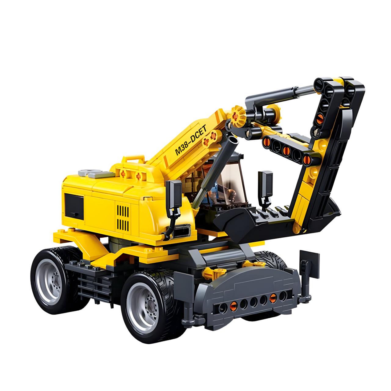 Конструктор Sluban Екскаватор із радіокеруванням 353 деталі (M38-B1155)