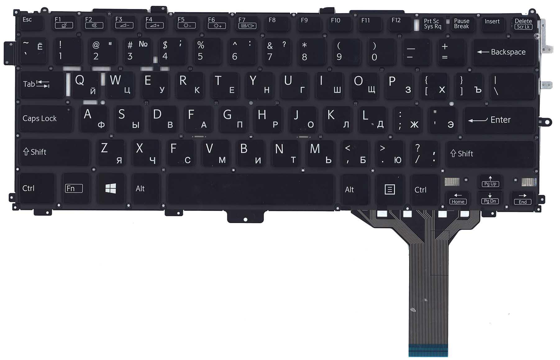 Клавиатура для ноутбука Sony SVP13 Black