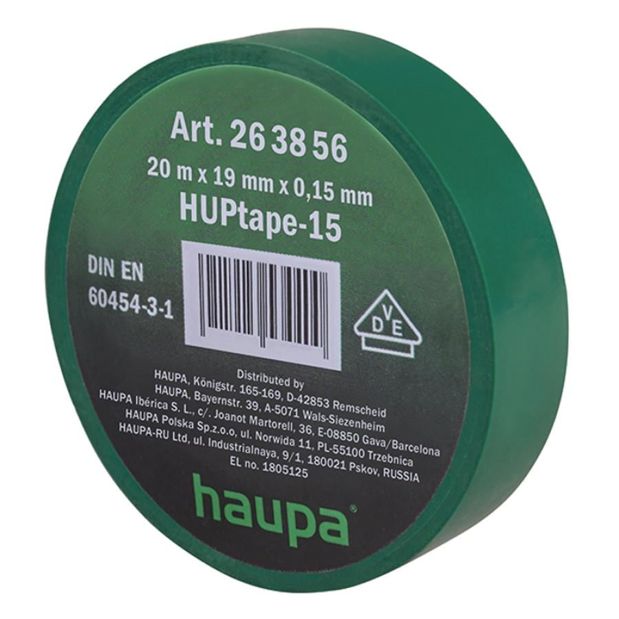 Электроизоляционная лента ПВХ Haupa 263856 19х20 см Зеленый (263856)