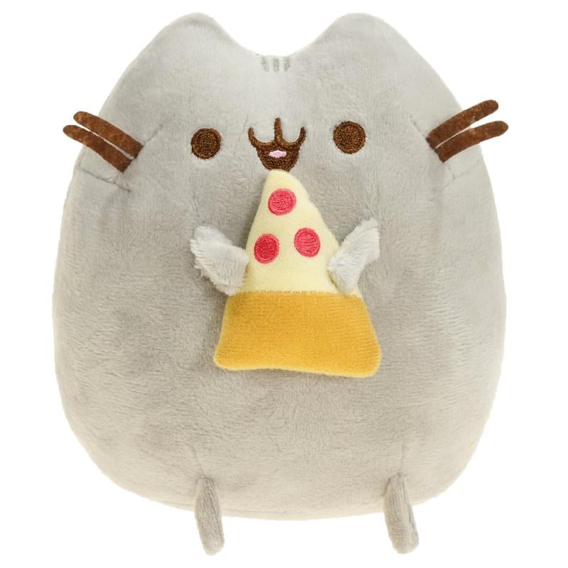 Мягкая игрушка для детей Пушин кет Pusheen cat с пиццей (арт EPC12790M)