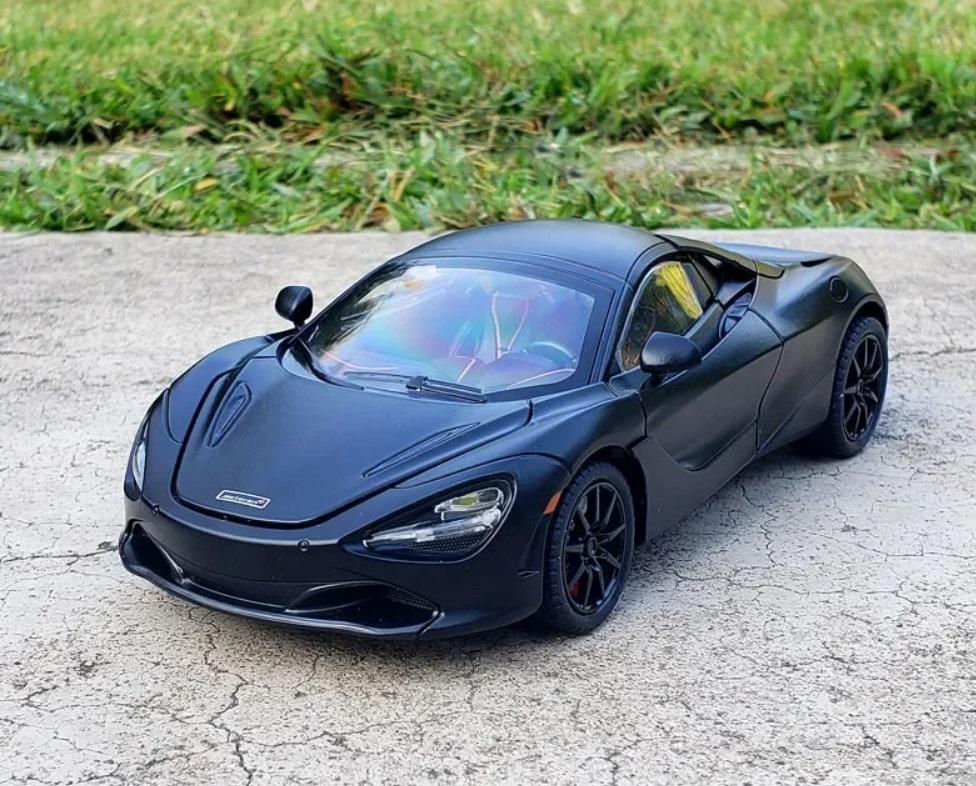 Модель автомобіля McLaren 720s із фільму Форсаж Хоббс та Шоу металева Чорний (21572962)