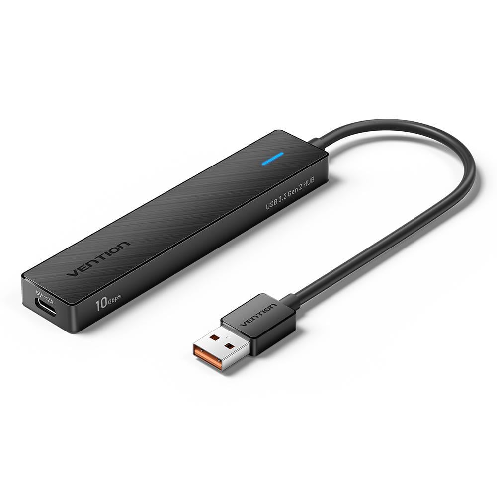 USB-хаб 4в1 Vention 2xUSB-C/2xUSB-A/10 Гбит/с Черный (CHSBB) USB-хаб 4в1 Vention 2xUSB-C/2xUSB-A/10 Гбит/с Черный (CHSBB)