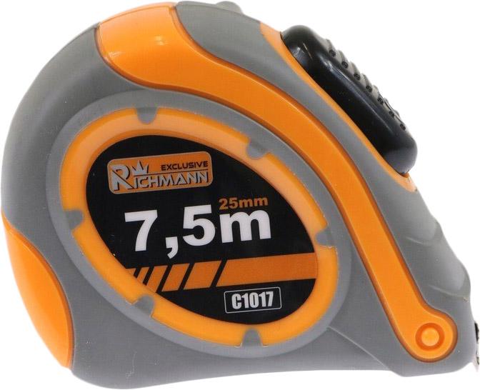 Рулетка гумова Richmann авто-стоп 7,5 м