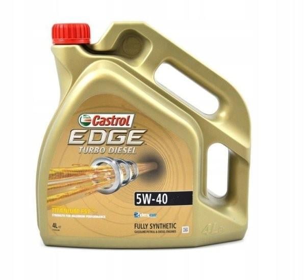 Моторна олива Castrol EDGE 5W-40 Turbo Diesel 4 л (38300135) - фото 1