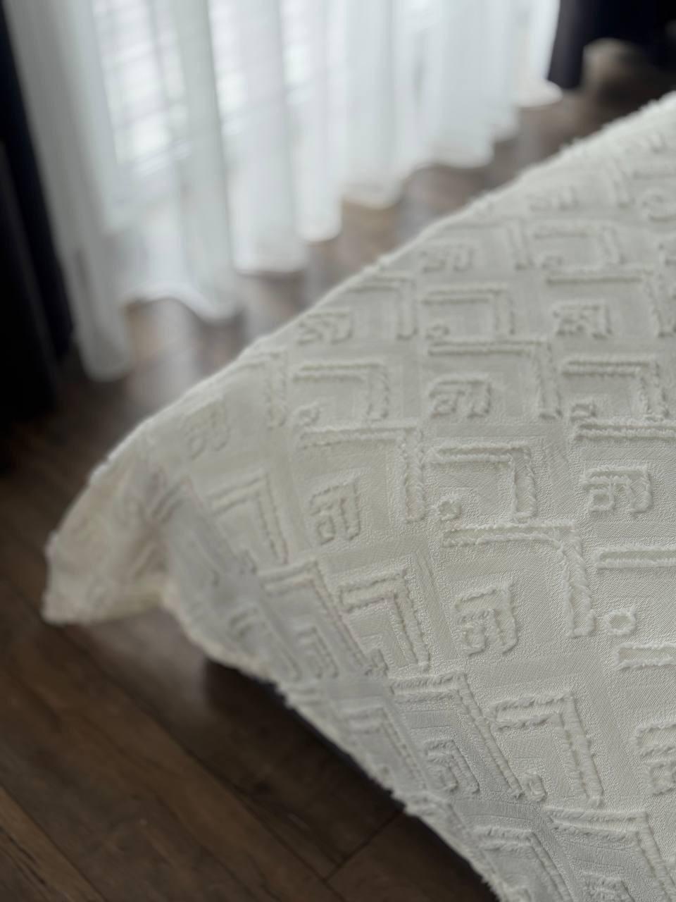 Покривало Бйорк 140x250 см Молочний (23743-2-140х250cm) - фото 8 Покривало Бйорк 140x250 см Молочний (23743-2-140х250cm) - фото 8