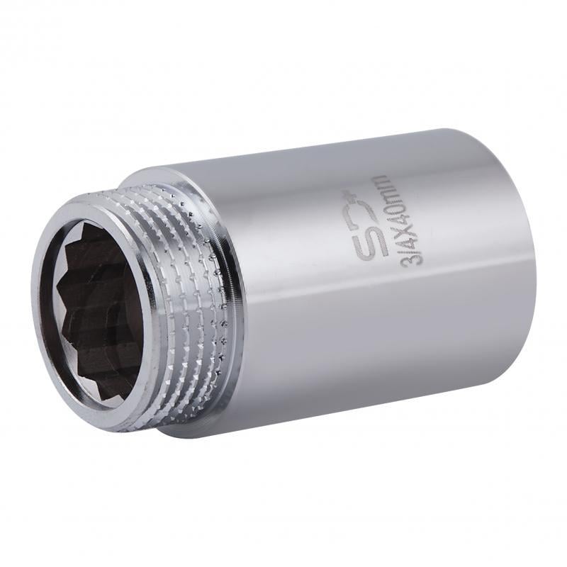 Удлинитель SD Plus 40 мм х 3/4" Хром (SD1302040)