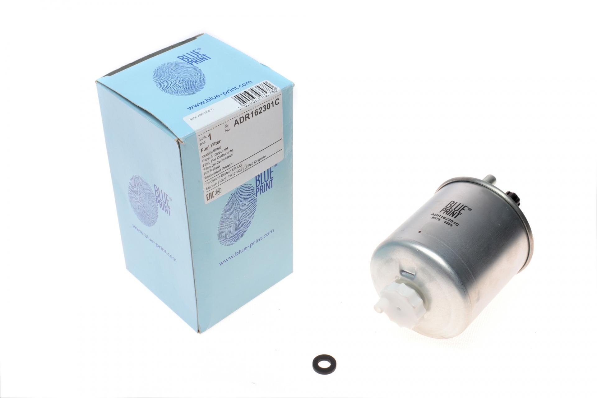 Фильтр топливный BLUE PRINT для Renault Kangoo 1,5dCi 08- с датчиком (ADR162301C)