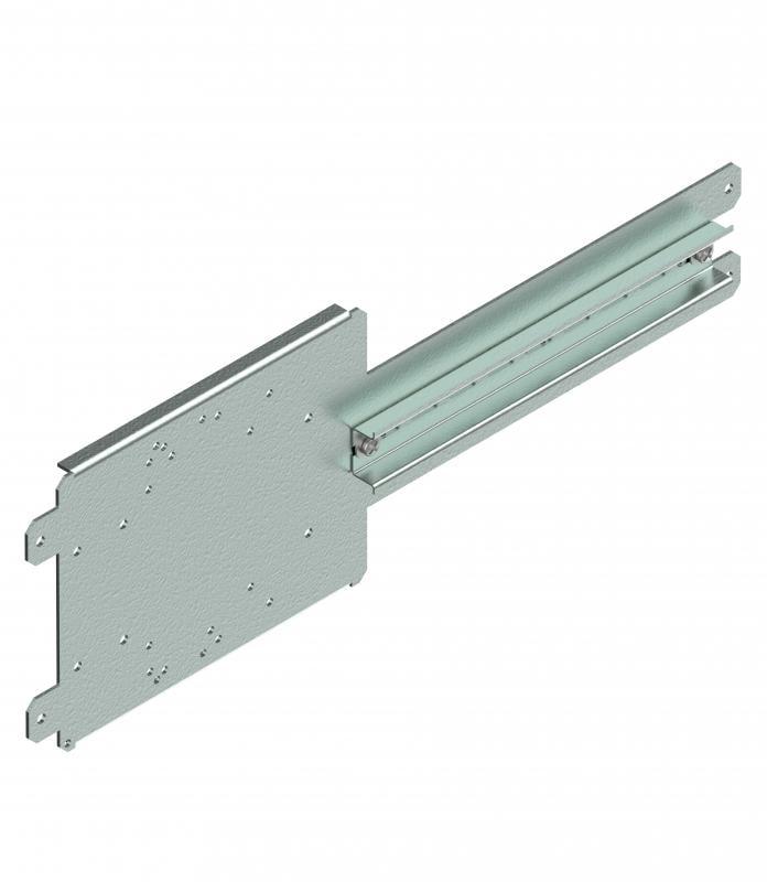 Панель монтажна ETI PM 3 E12 M 300х750 мм для 1хEB2 3P з DIN-рейкою ТН35 на 25 модулів (1101574)