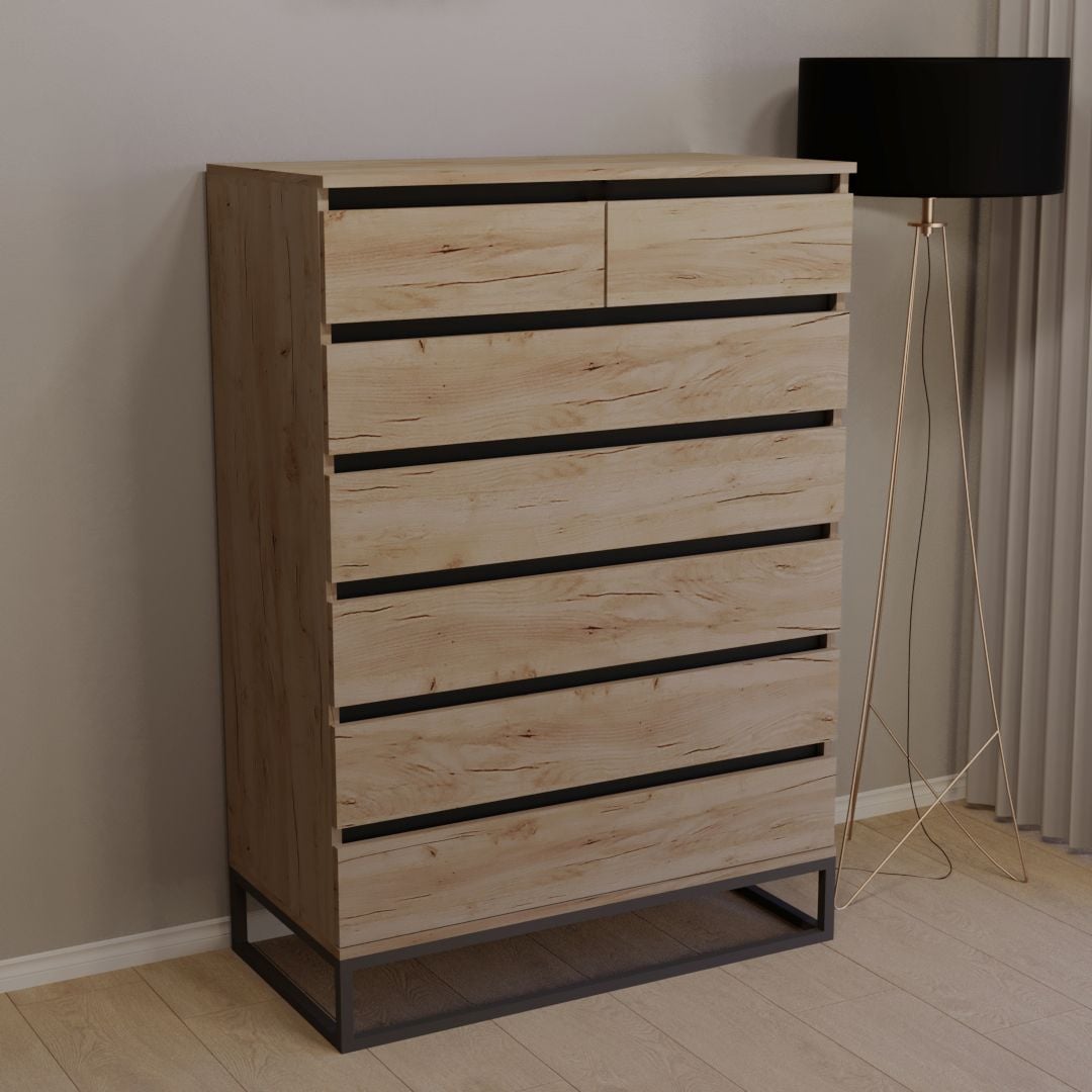 Комод Тиса Мебель 408 Дуб Тахо (9004008) Комод Тиса Мебель 408 Дуб Тахо (9004008)