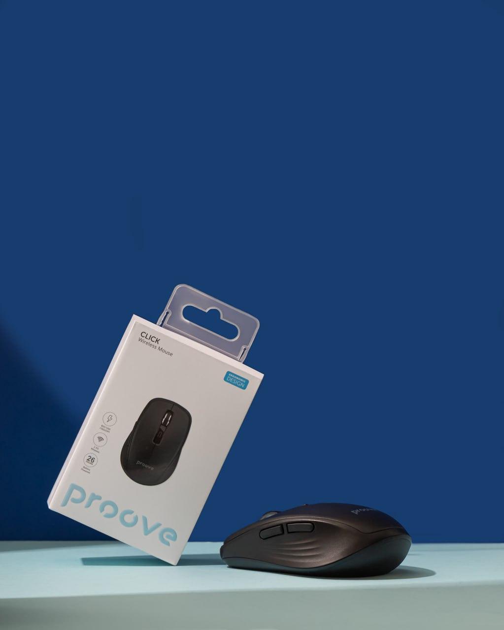 Мышь беспроводная Proove Click Black - фото 4 Мышь беспроводная Proove Click Black - фото 4