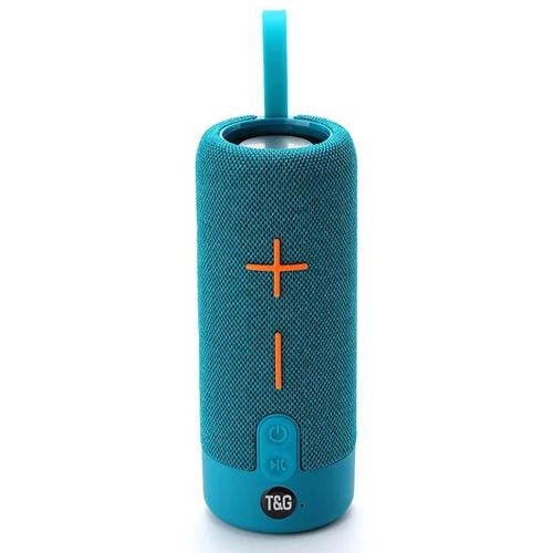 Портативная колонка T&G 619 1200 мАч с ремешком Peacock