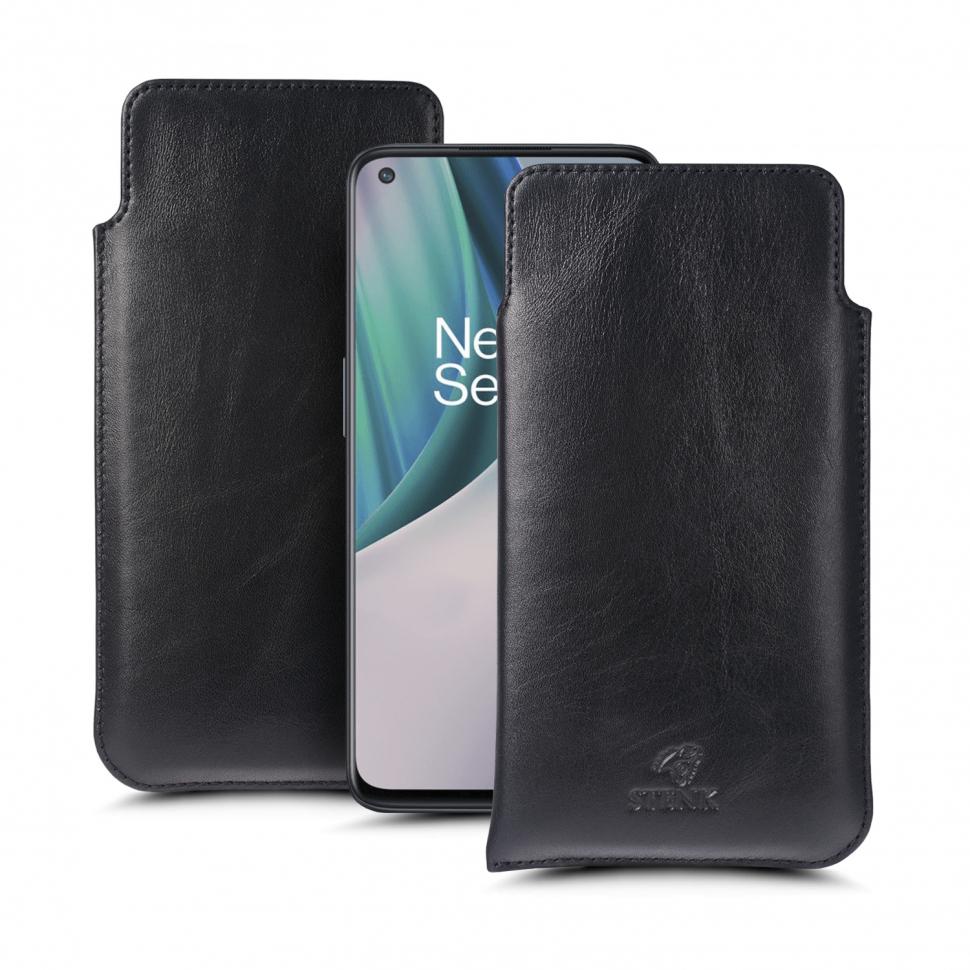 Футляр Stenk Elegance для OnePlus Nord N10 Черный (67980)