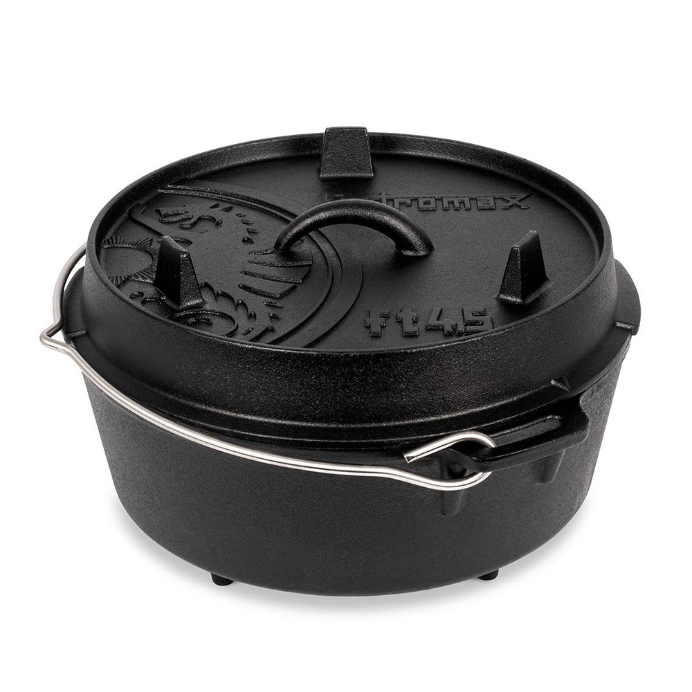 Казанок-жаровня чавунна Petromax Dutch Oven ft4.5 на ніжках 3,5 л (1017-ft4.5) - фото 1