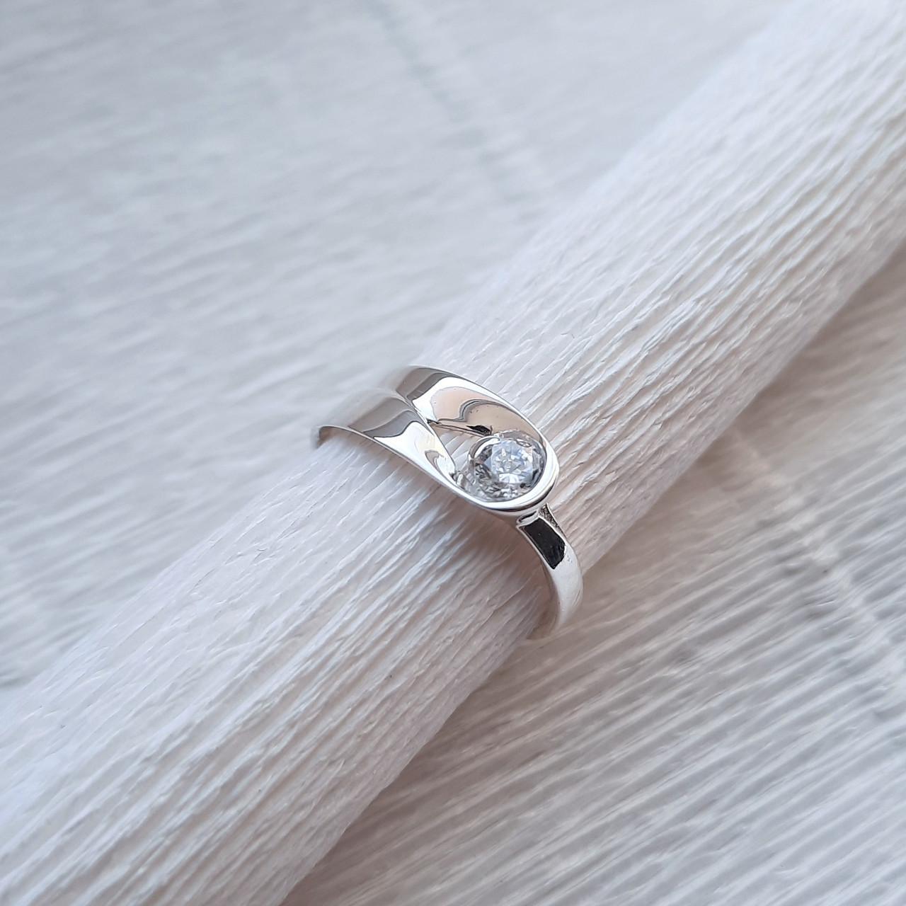 Серебряное кольцо Узел удачи р. 17,5 (168.1к175)