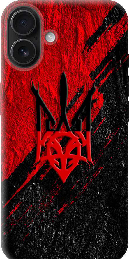 Чехол на iPhone 16 Plus Герб v4 (5293u-3714-42517)