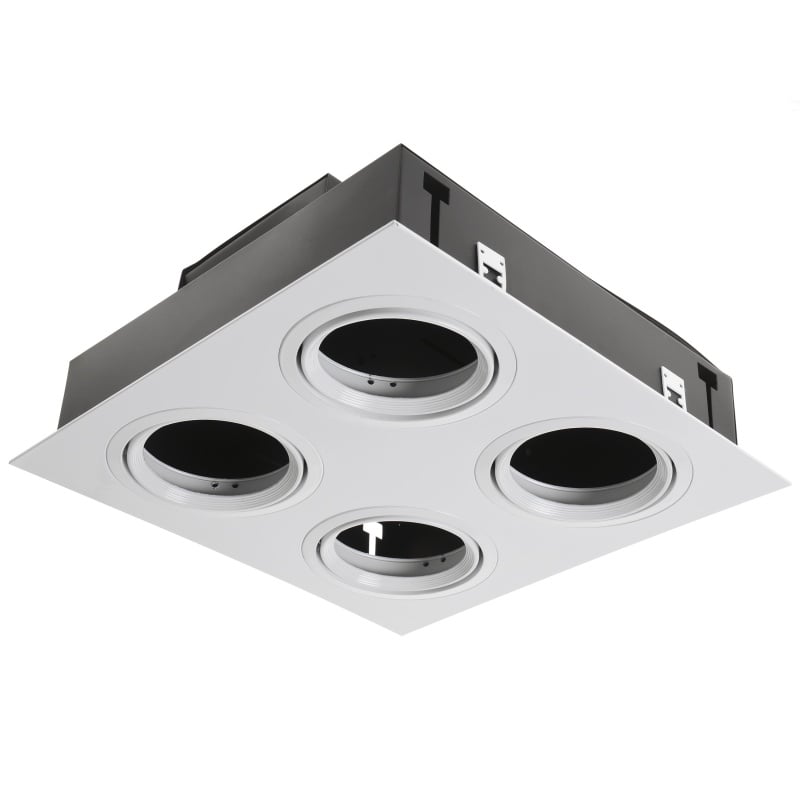 Светильник карданный Brille ML-09-05S white G53 (154031)