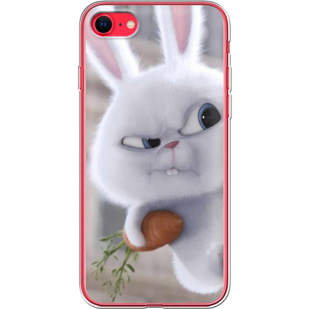Чехол BoxFace Apple iPhone 7/8 SE  2020 Rabbit Snowball Прозрачный силикон (26205-up1116-26205)