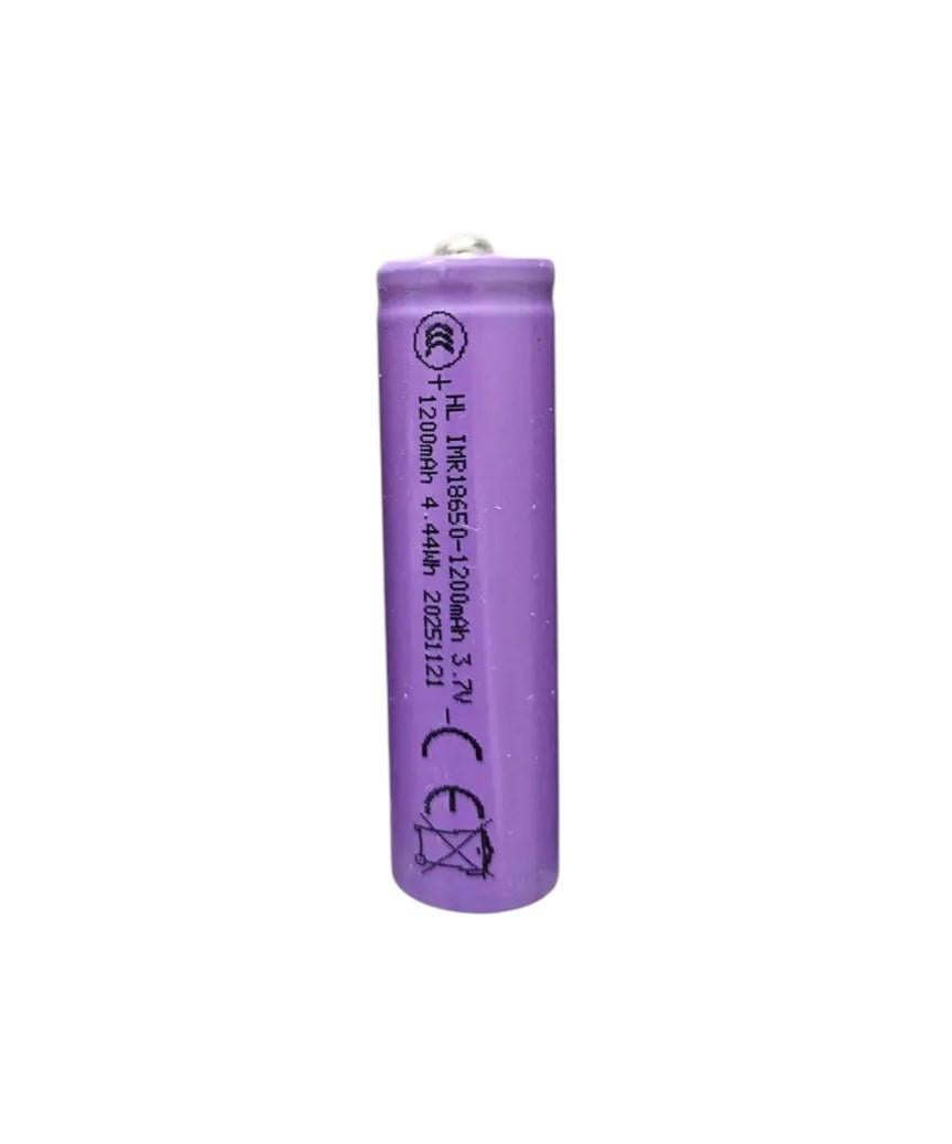 Батарейка акумуляторна 18650 Li-ion 3,7V 1200 mAh (SZ-642012) Батарейка акумуляторна 18650 Li-ion 3,7V 1200 mAh (SZ-642012)