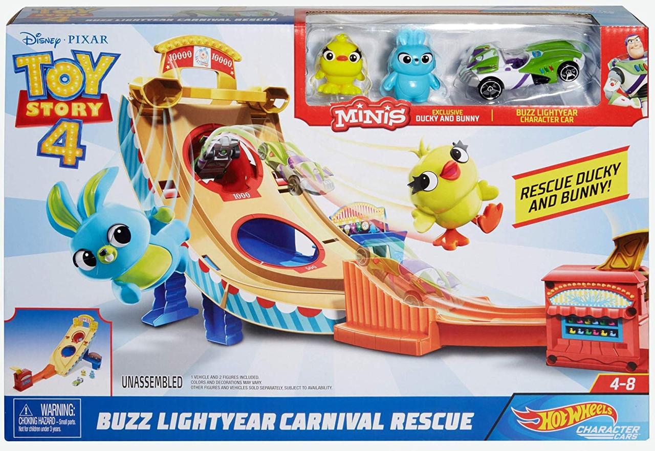 Набор игровой Hot Wheels История игрушек 4 Buzz Lightyear Carnival Rescue (GCP24) - фото 5