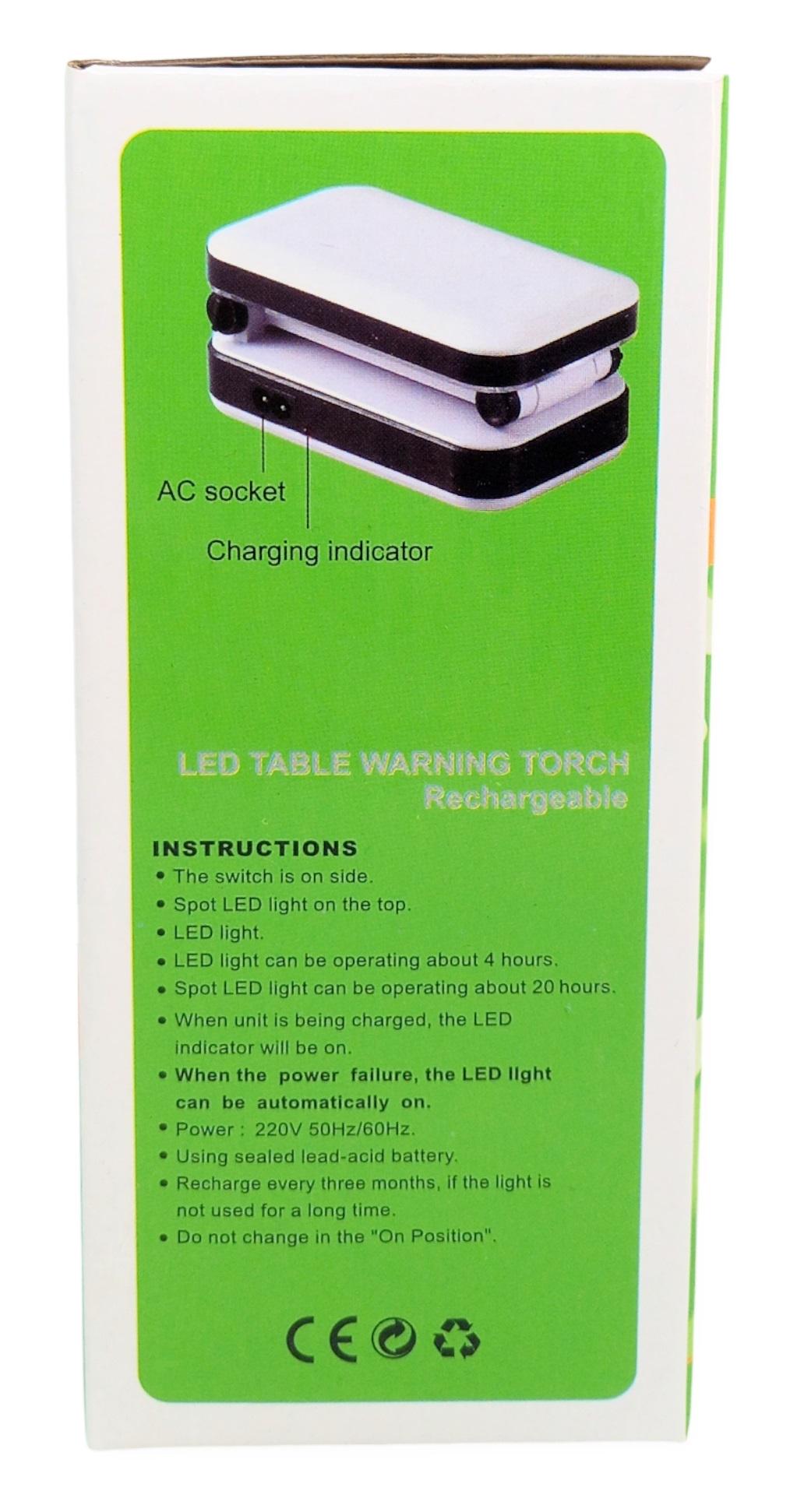 Лампа настільна YT-666 LED USB акумуляторна Білиий (30651603) - фото 6