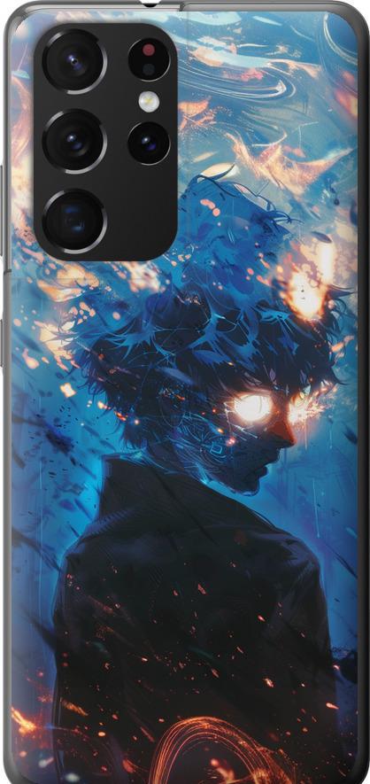 Чехол на Samsung Galaxy S21 Ultra (5G) Сатору Годжо (6129t-2116-42517)