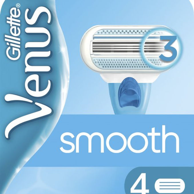 Касети для гоління змінні Gillette Venus 3 4 шт. (26732008)