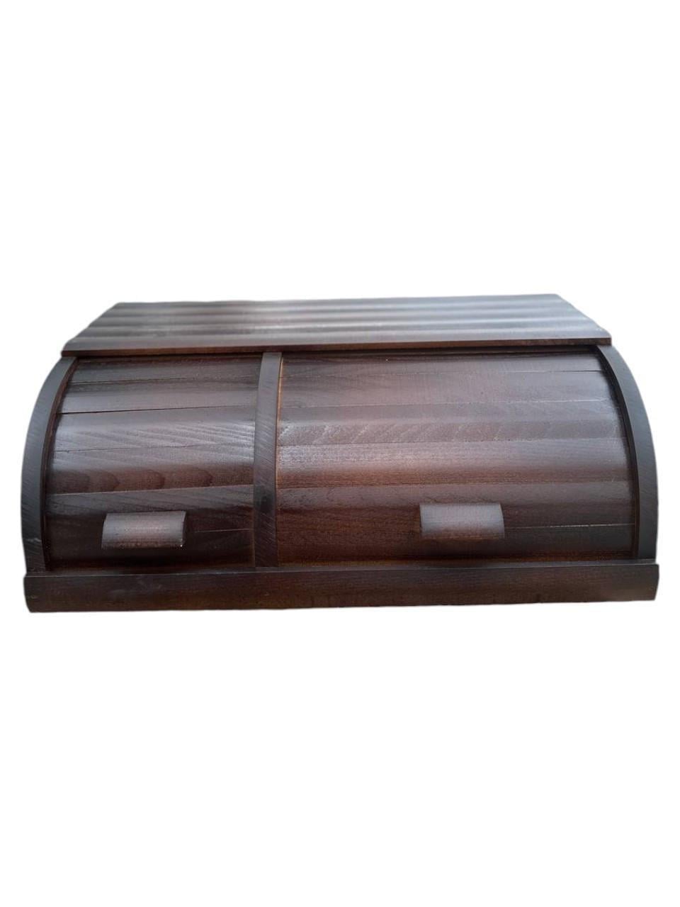 Хлебница деревянная Классическая Карпатский Бук темный (2332421123)