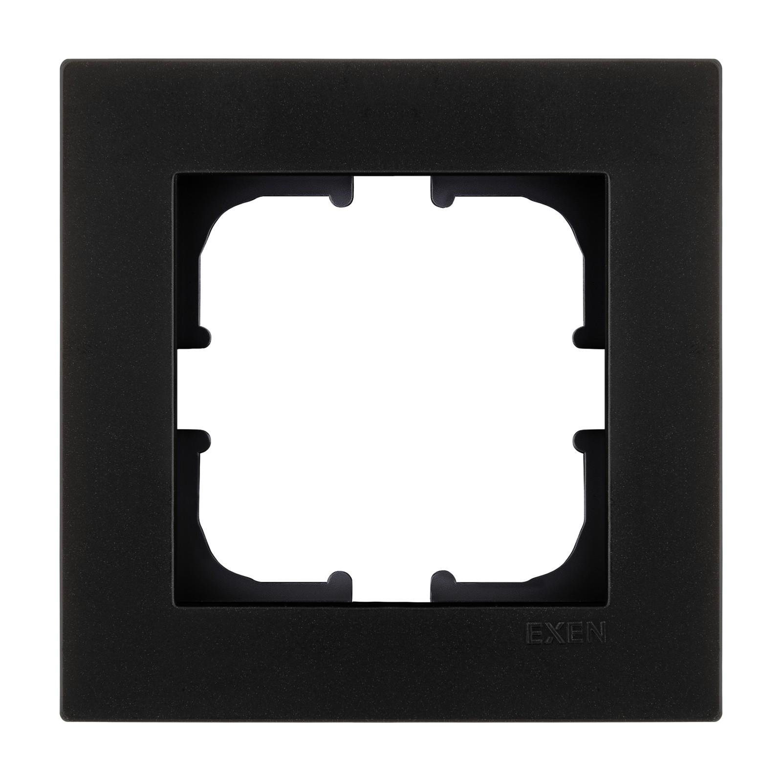 Рамка 1-а EXEN Karell Чорний