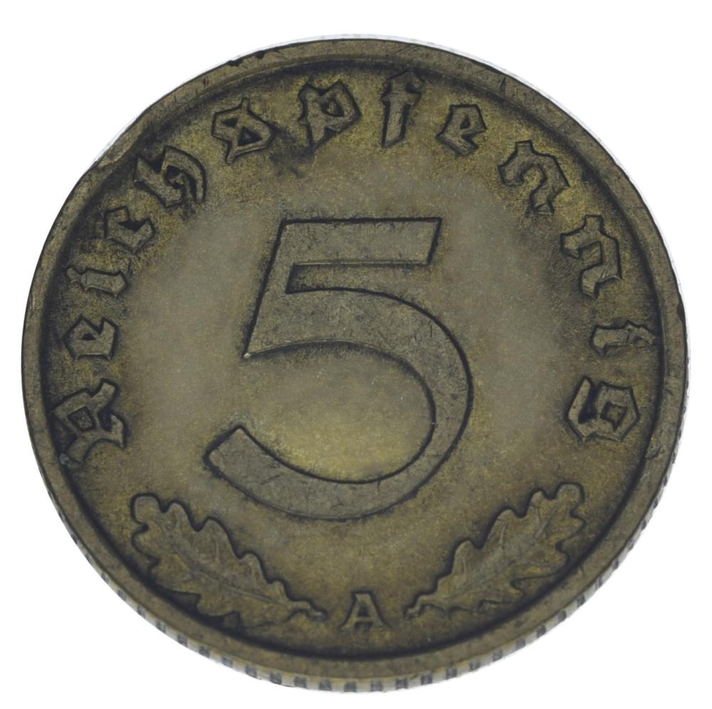 Колекційна монета Німеччина 5 пфенігів 1937 F-VF (М22645)