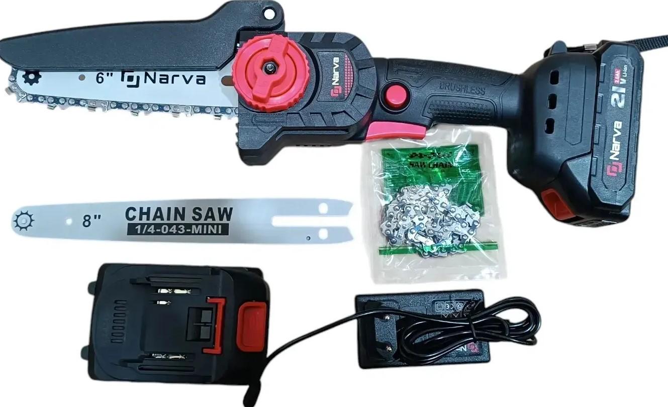 Пила мiнi акумуляторна Narva СМС-21/6-8 (25211591)