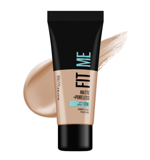 Тональний крем для обличчя матувальний Maybelline New York Fit Me! Matte/Poreless Foundation 105 Natural Ivory 30 мл (2193812997)