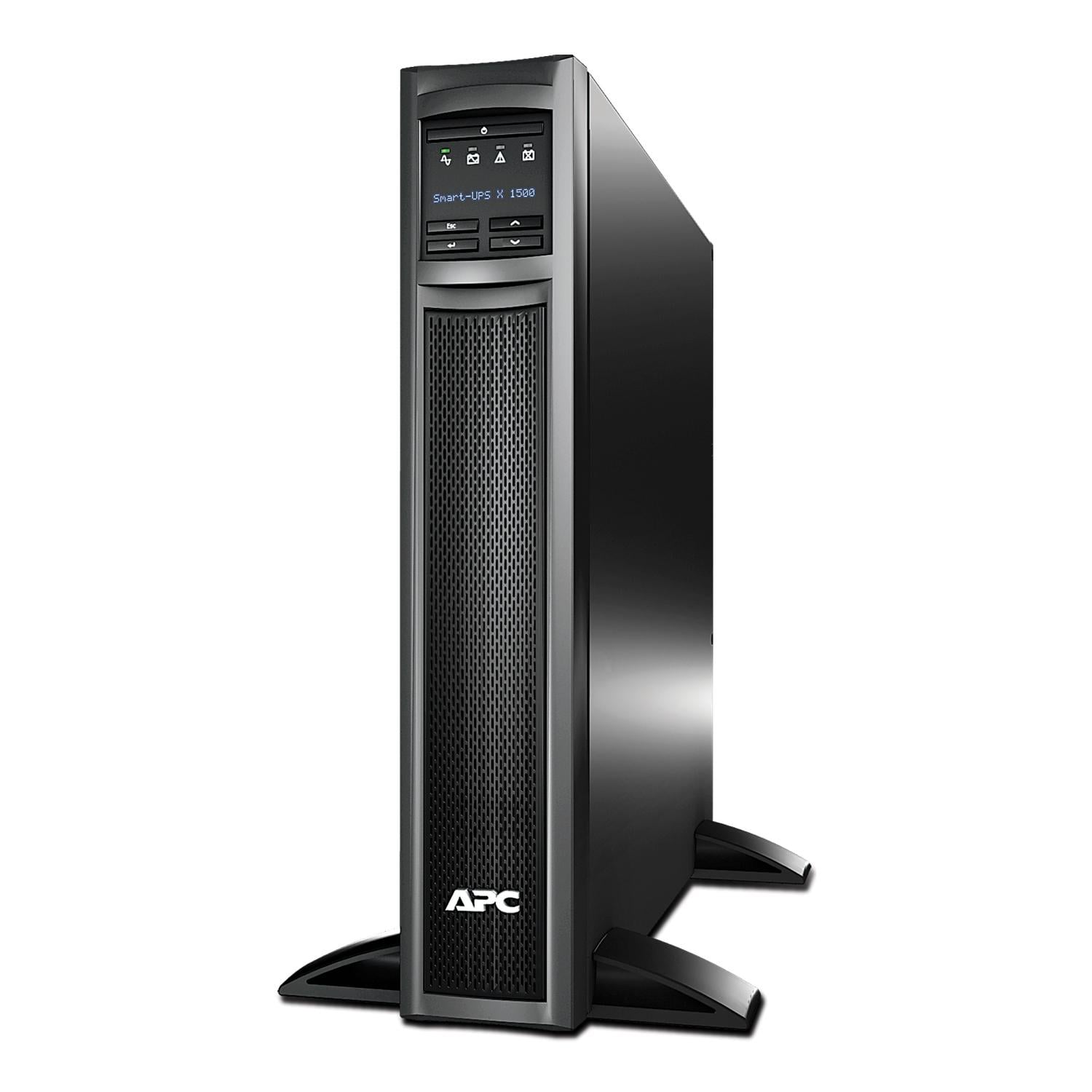 Джерело безперебійного живлення APC Smart-UPS X 1500VA/1200W для серверів Чорний (SMX1500RMI2U)