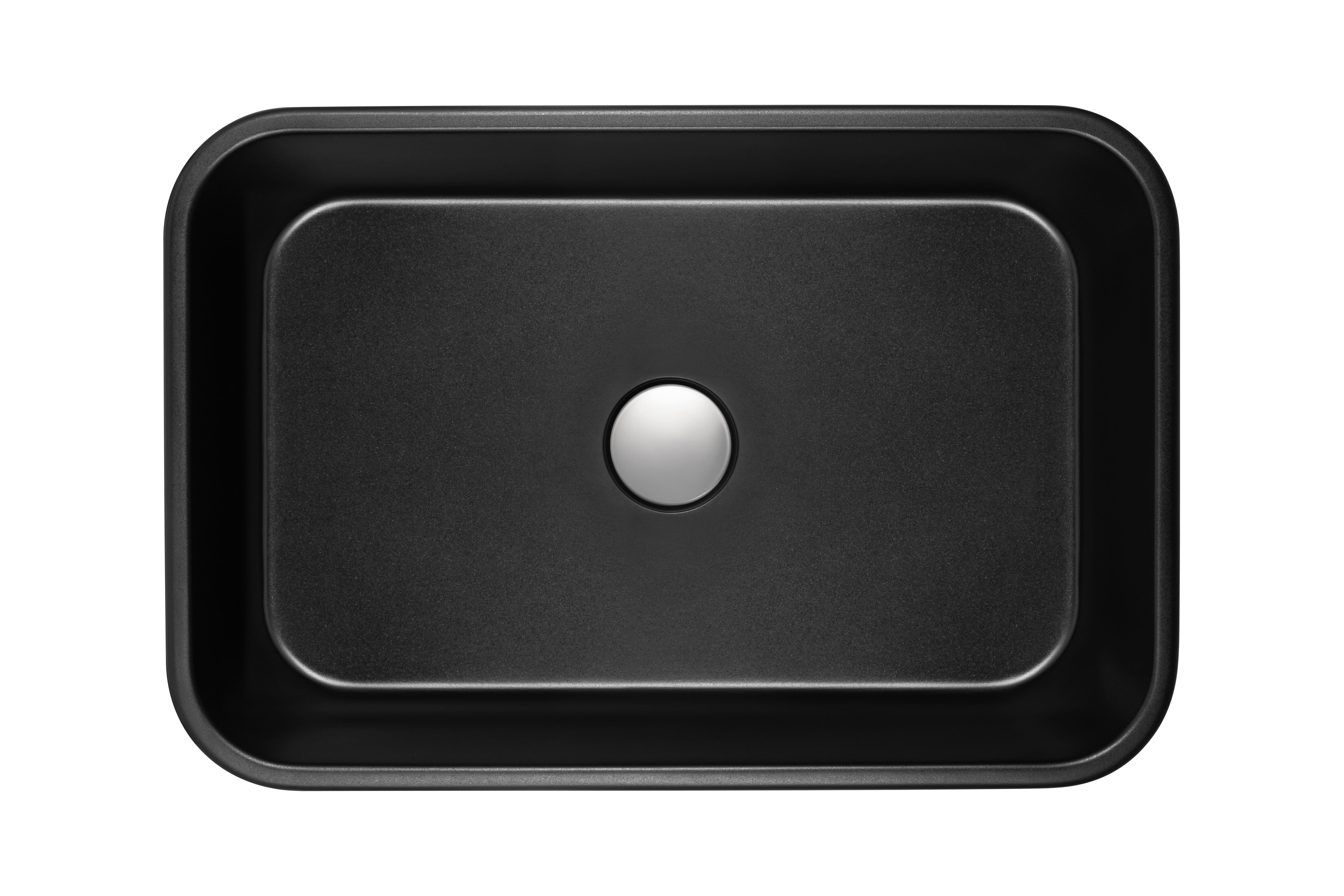 Раковина для ванної Granado Fabero 560х380х130х100 мм Black