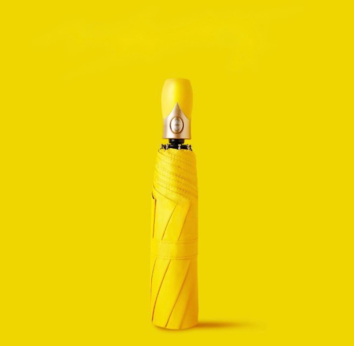 Парасоля складана 5567 96 см Жовтий (4228426) - фото 8