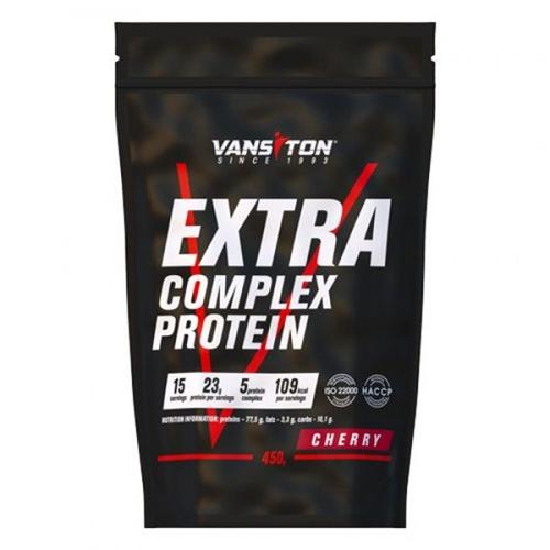 Протеїн Vansiton Extra Complex Protein 450 г 15 порцій Cherry - фото 1