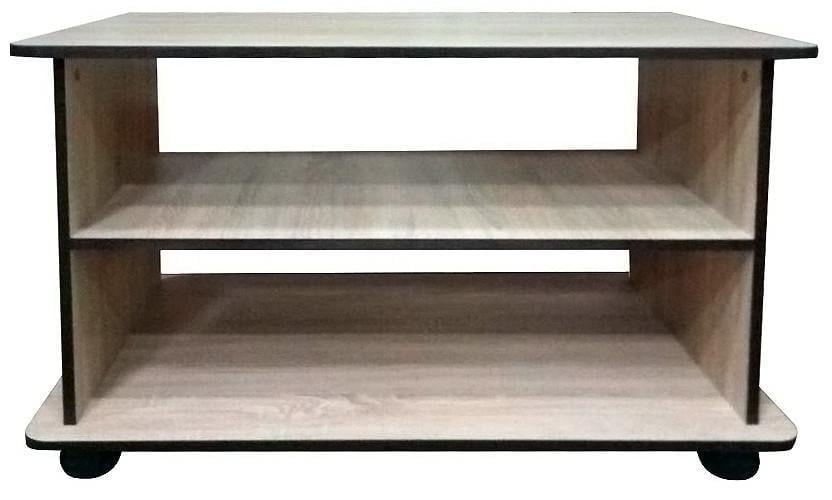 Тумба под телевизор МАКСИ-МЕбель Апарт 1100 плюс Дуб сонома/Венге темный (10963)