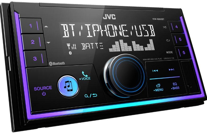 Магнитола JVC KW-X850BT - фото 3