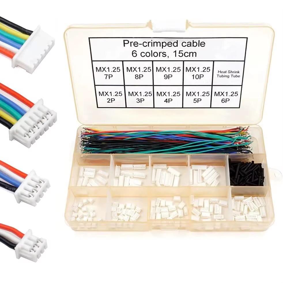 Picone×Laxebirdie FeliciaDress ᐉ Набор коннекторов Molex PicoBlade 1,25 мм/2-10 pin с