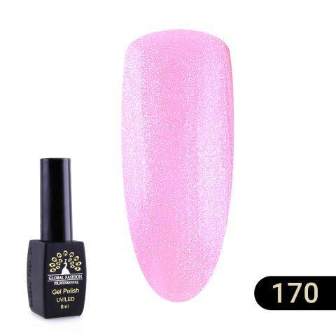 Гель-лак Global Fashion Black elite 170