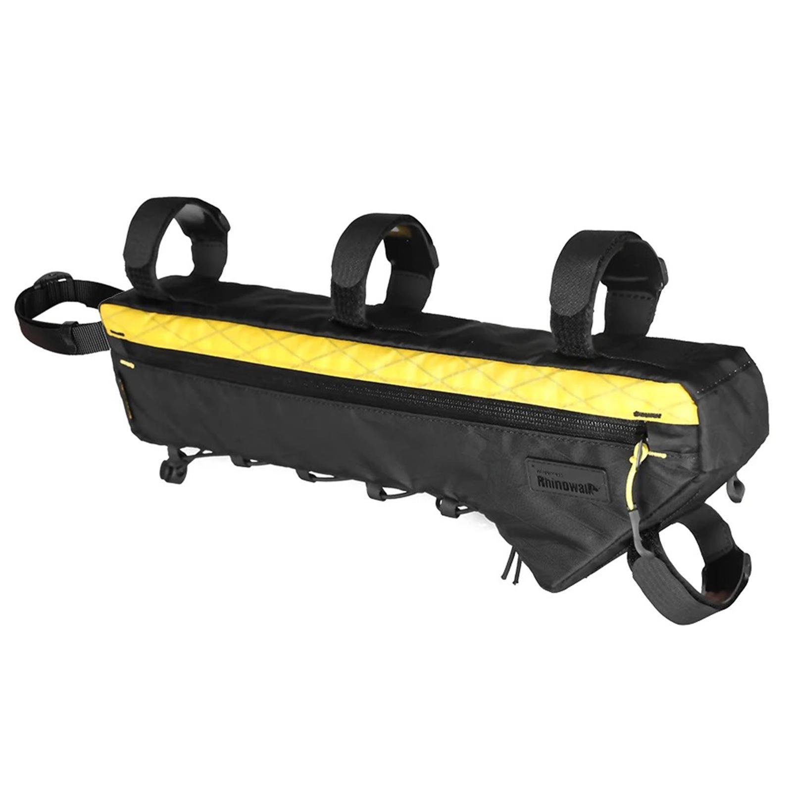 Велосумка под раму Rhinowalk BHD0017 2,4 л Черный/Желтый (RWK-BHD0017-7338)