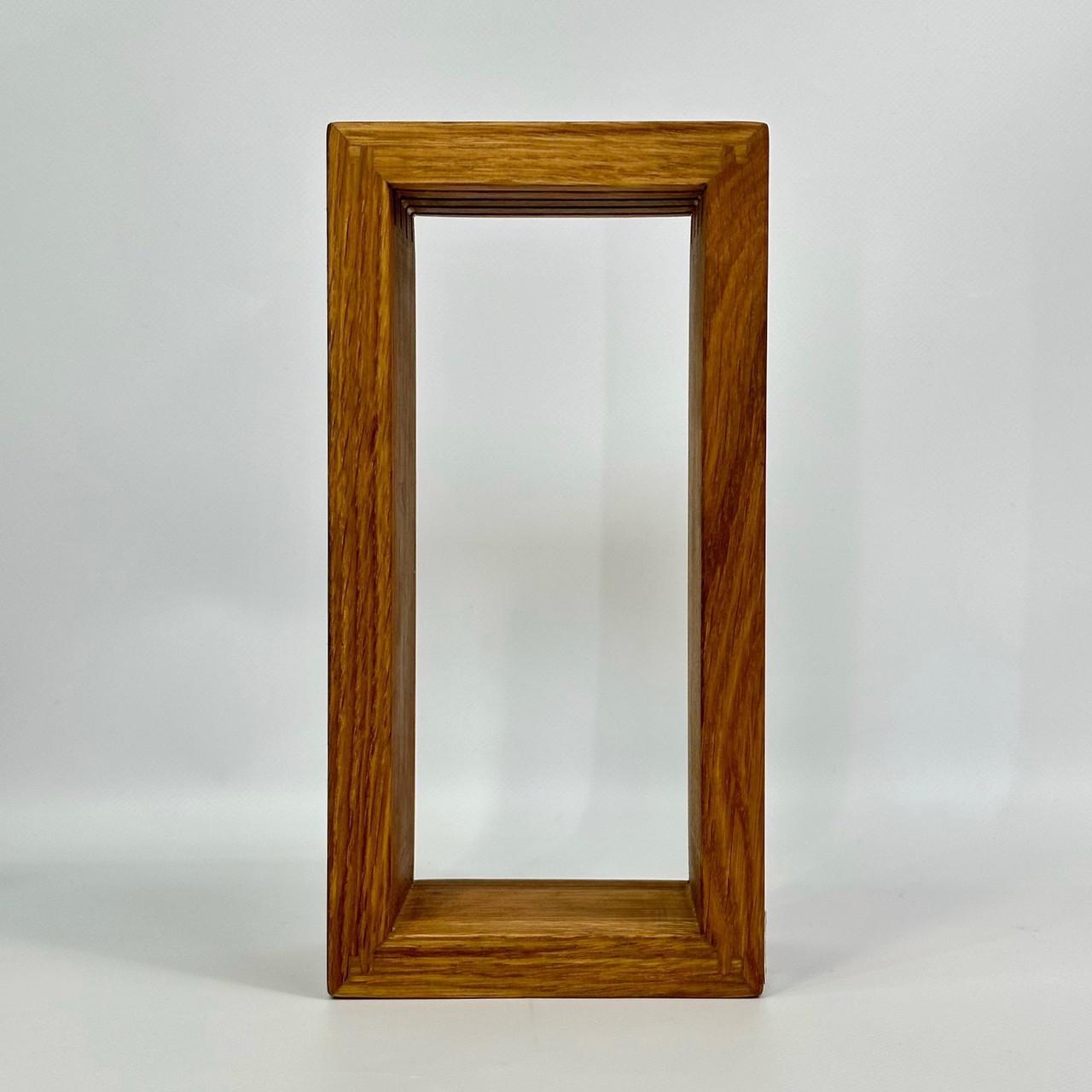 Підставка для ножів дерев'яна Рамка Дубова (27722348) - фото 3 Підставка для ножів дерев'яна Рамка Дубова (27722348) - фото 3