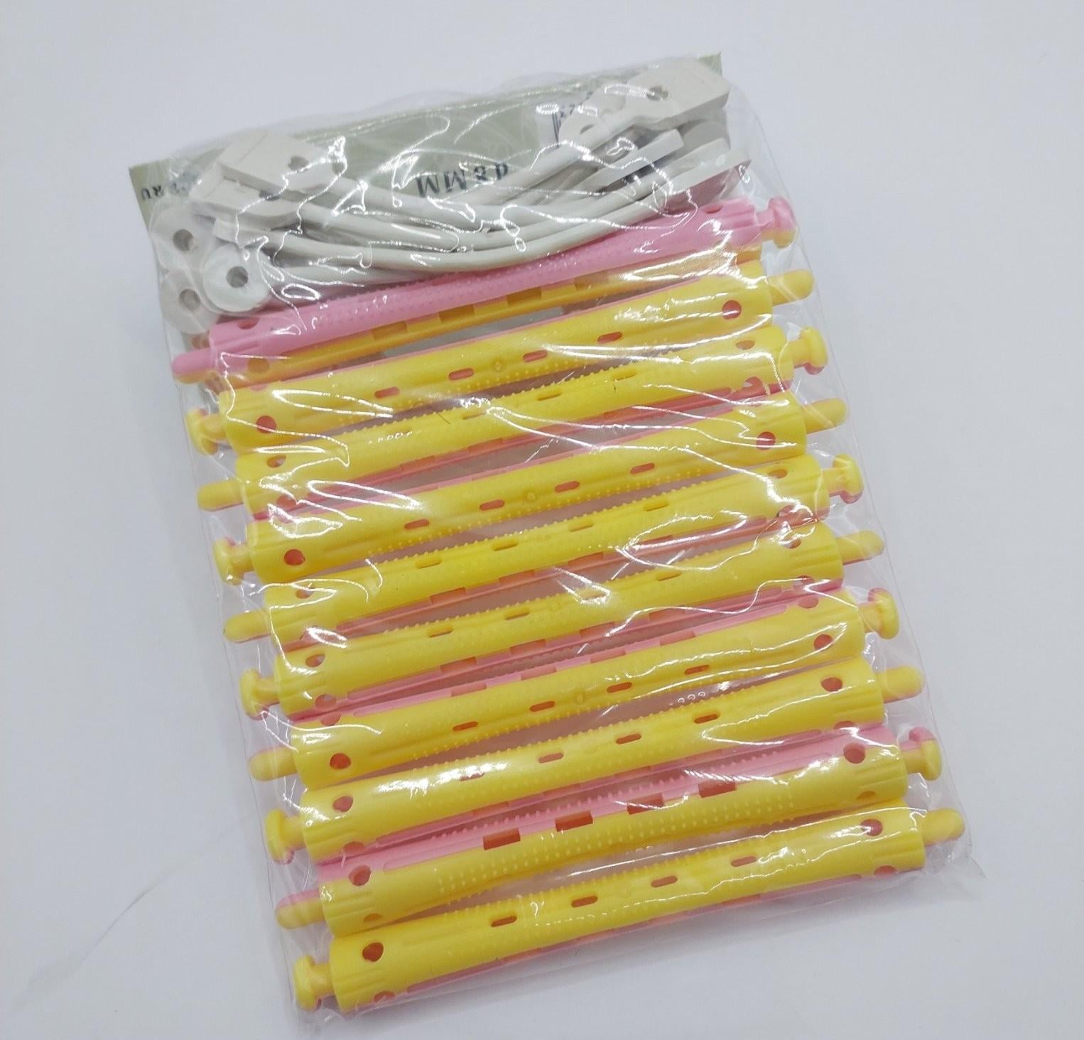 Бигуди коклюшки ДенИС professional для химической завивки 8х91 мм 10 шт. (33233669)