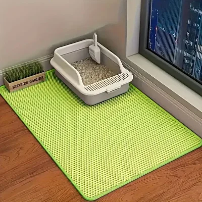 Килимок для котячого лотка 60x45 см (C01709) - фото 3 Килимок для котячого лотка 60x45 см (C01709) - фото 3