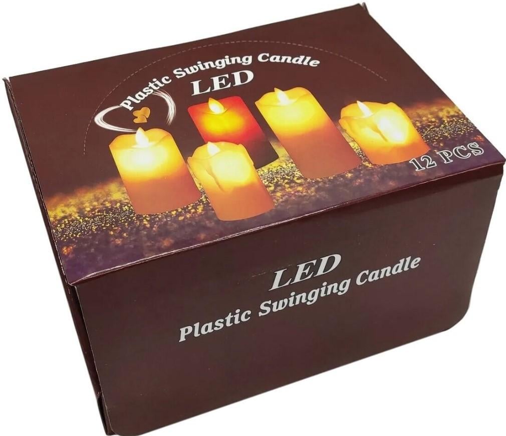 Набор электронных светодиодных свечей 12 шт. (1756375553) - фото 7 Набор электронных светодиодных свечей 12 шт. (1756375553) - фото 7