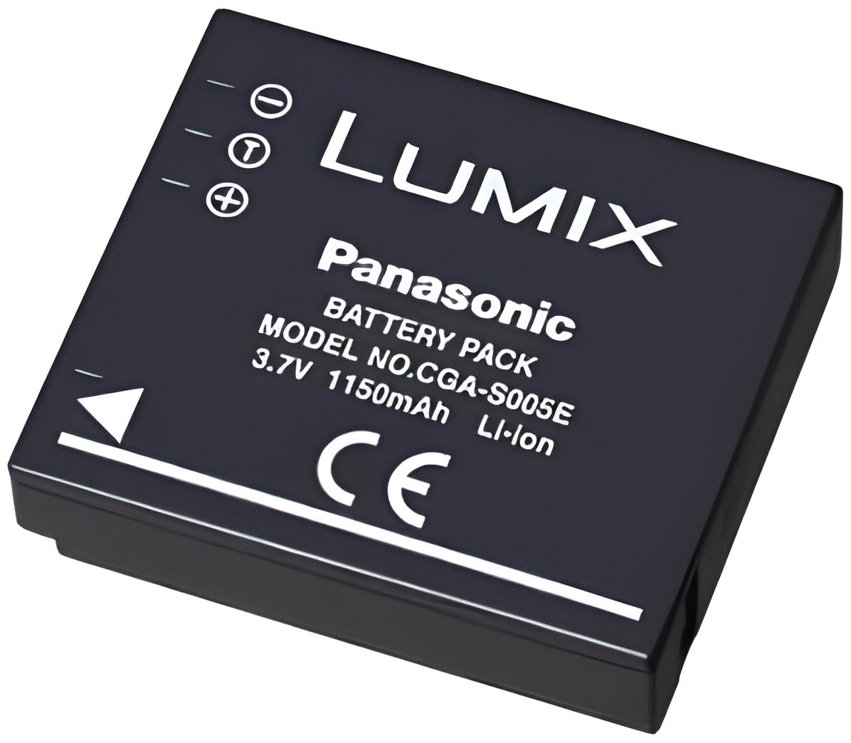 Аккумулятор для камер Panasonic CGA-S005E аналог CGA-S005 DMW-BCC12 NP-70 BP-DC4 D-LI106 DB-60 IA-BH125C