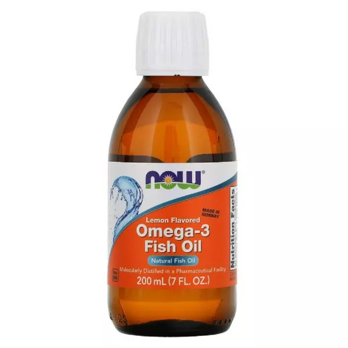 Омега 3 со вкусом лимона Now Foods Omega 3 200 мл 7 жидких унций