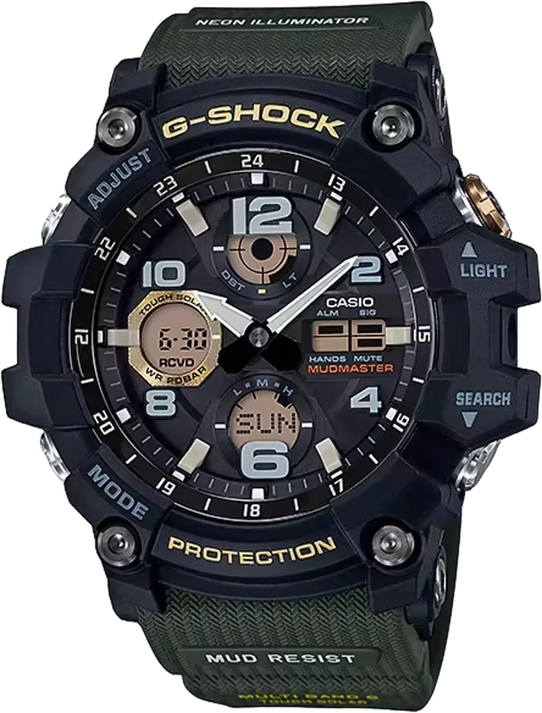 Наручные часы мужские Casio G-Shock GWG-100-1A3 ударопрочные с водозащитой 200 м/подсветкой Черный (3161124668)