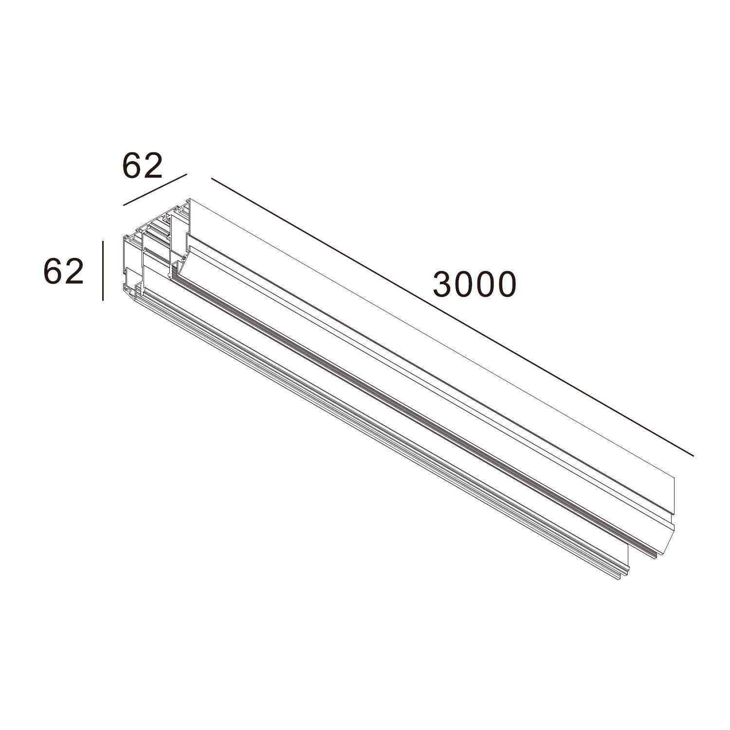 Магнитная шина Skarlat для натяжного потолка RGD S48V3MWH - фото 2 Магнитная шина Skarlat для натяжного потолка RGD S48V3MWH - фото 2