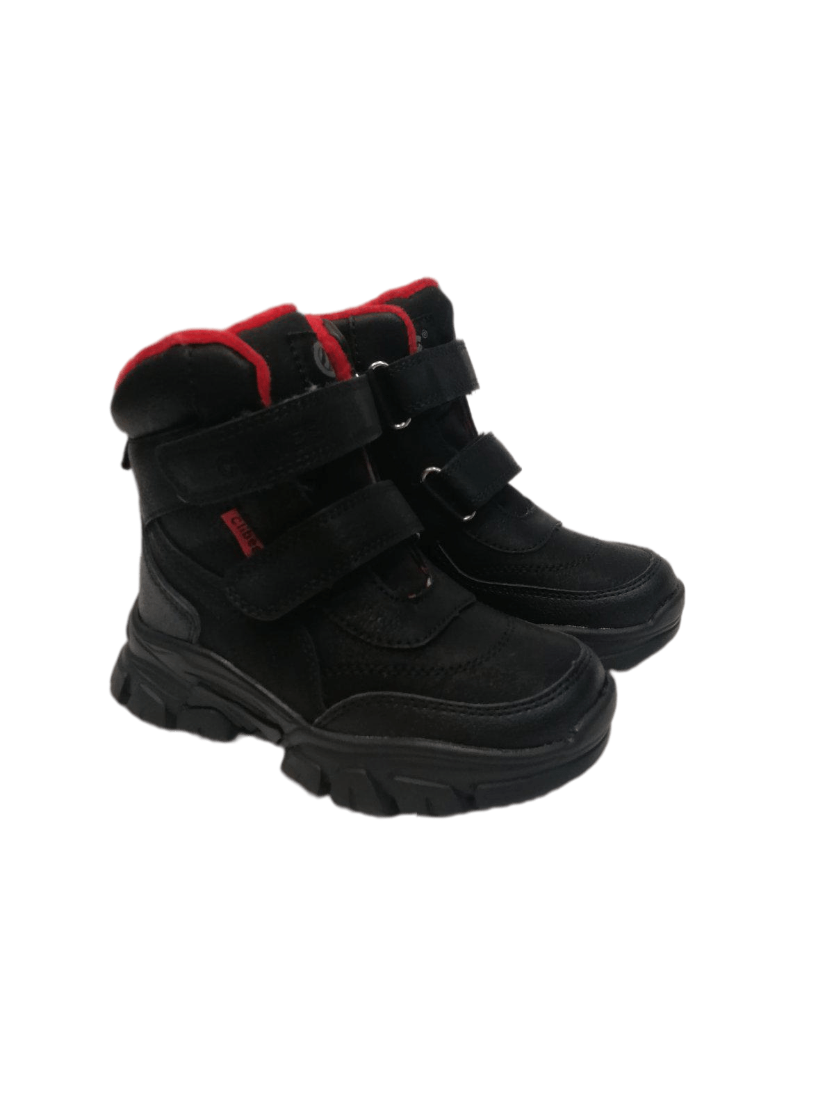 Ботинки зимние Clibee для мальчика р. 27 18 см Черный (353 HB bl-red)