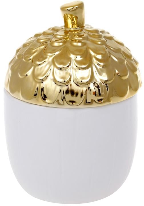 Банка керамическая Золотой Желудь 670 мл Белый (BD-945-301)